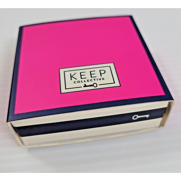 KEEP Collective Opal Stone Cross Charm Rose Gold Collectors Edition Stella & Dot - Picture 5 of 6